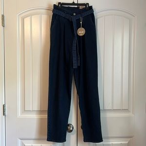 NWT JOLIE & JOY BY FCT with love ❤️ Blue denim tie waist jeans Size: 11